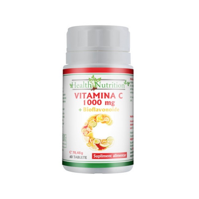 Vitamina C 1000 mg + Bioflavonoide Health Nutrition